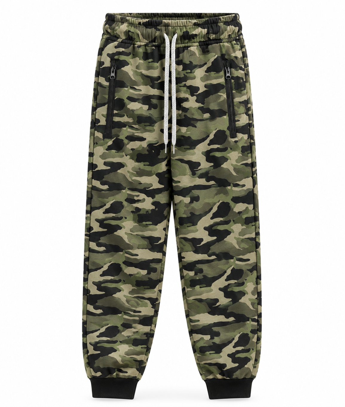 Jogginghose mit Army-Camouflage-Allover-Druck